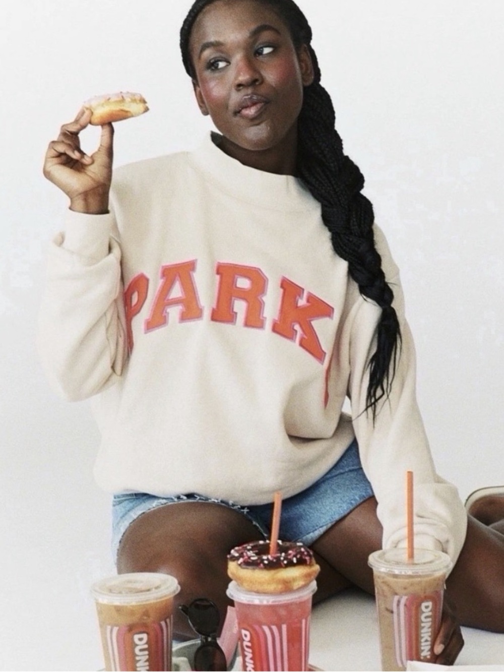 PARKE x Dunkin Limited Edition Collab Mockneck - Size XL-New In Bag - Picture 2 of 9
